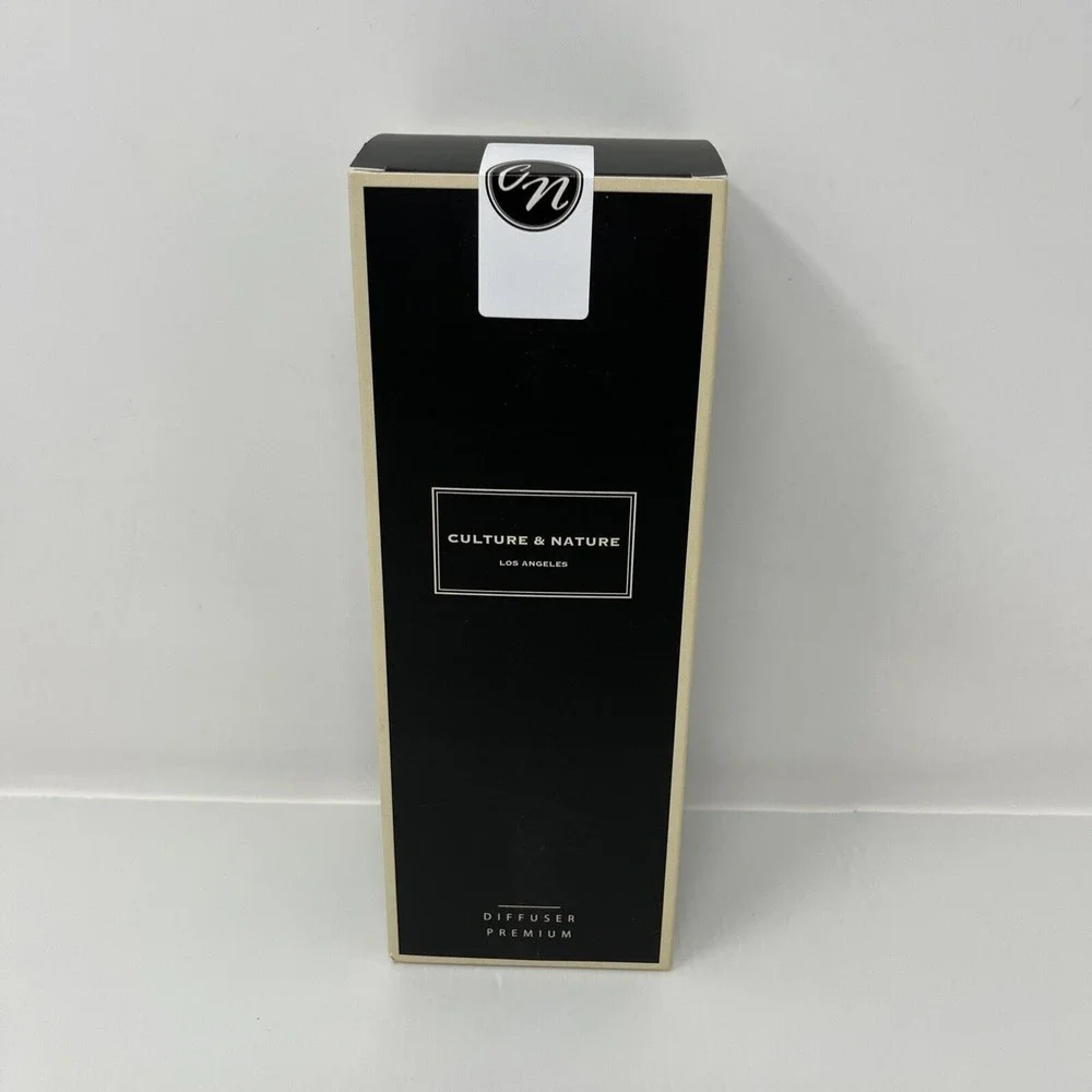 Culture & Nature Reed Diffuser CLEAN COTTON 6.7 oz | 200ml Premium‎ Sealed